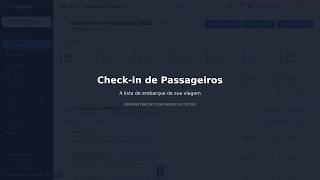 Viagilize: Check-in de Passageiros | tutorial do sistema para agências de viagens