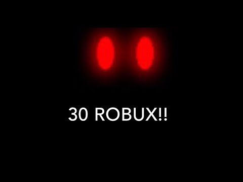 How To Get Red Glowing Eyes For 30 Robux Youtube