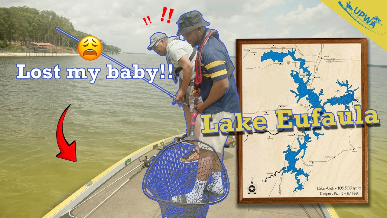 Disaster on Lake Eufaula – Lost favorite rod!! 😫 #bassfishing #alabama #georgia