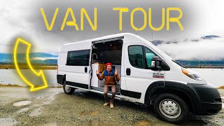FullTime YouTuber's ProBuilt Custom Mountain Bikers Van Tour