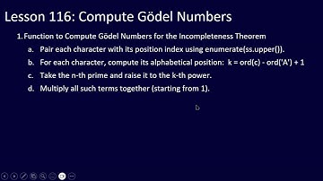 Python Challenge for ALL, Lesson 116: Compute Gödel Numbers
