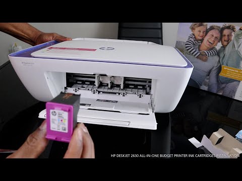 Vídeo: A HP Deskjet 2630 vem com tinta?