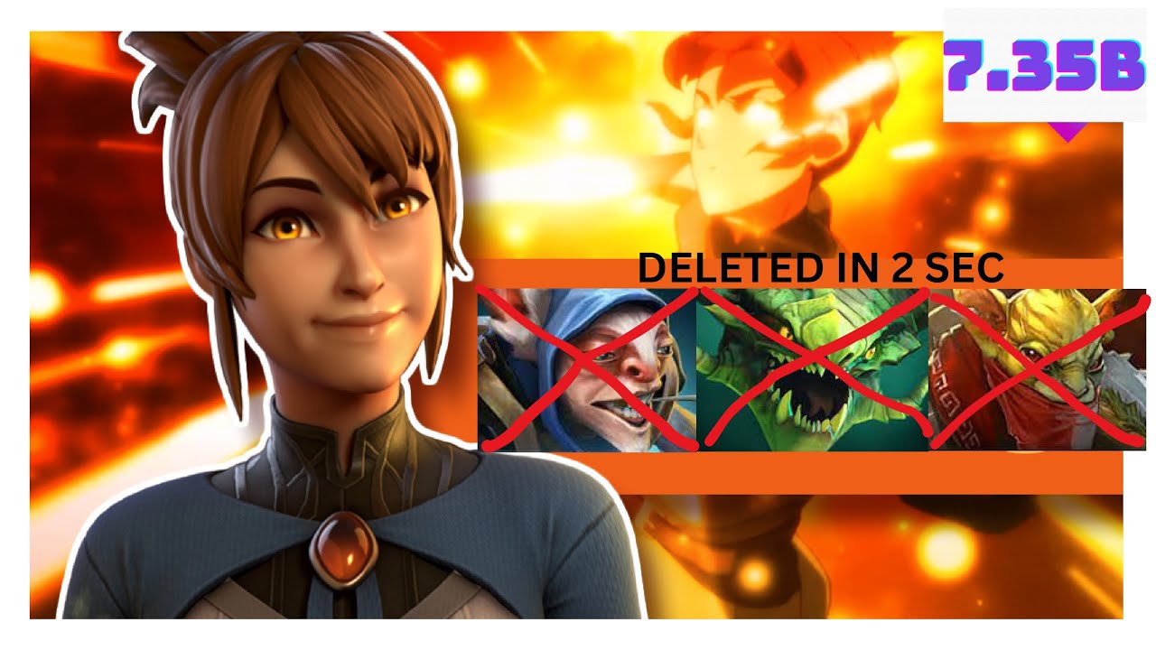 How marci deleted the meta heroes in 7 35b dota 2 youtube