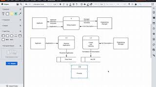 How to create a Level-0 Data Flow Diagram (DFD) screenshot 5