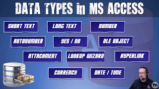 Level 2 Access Lesson 4: Data Types in MS Access