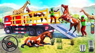 Wild Zoo Animals Transport - Real Zoo Transporter Truck Driving - Android GamePlay screenshot 2