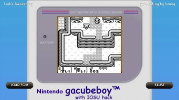 gacubeboy emulator with IOSU hack for Wii U