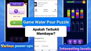 Does the Water Pour Puzzle Game Pay? It turns out the Water Pour Puzzle app isn't proven to pay! screenshot 4