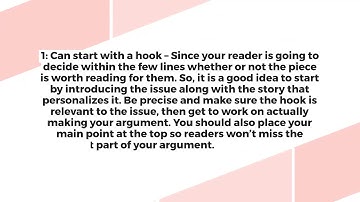 How to write an effective op-ed