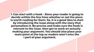 How to write an effective op-ed