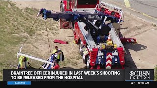 Braintree Police Officer Bill Cushing To Be Released From Hospital Week After Shootout