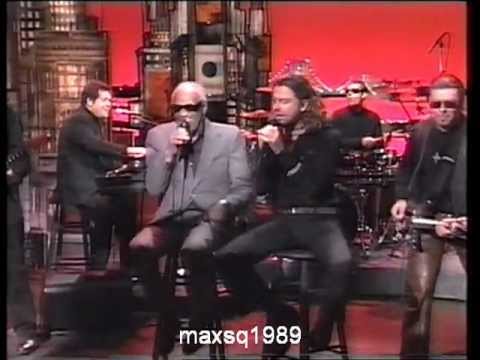 INXS & Ray Charles Please D Letterman Oct 1993