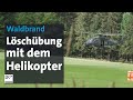 Waldbrandbekämpfung: Mit Helikopter gegen das fiktive Feuer | Abendschau | BR24