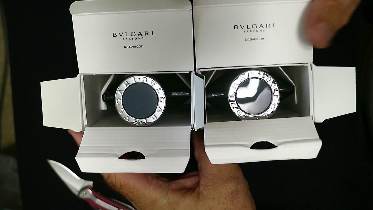 BVGARI Pour Homme Soir Real vs Fake 