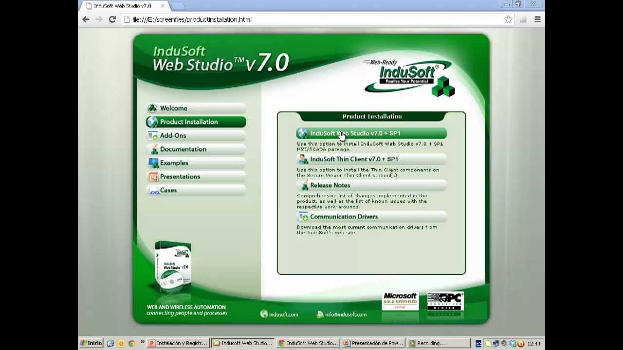 Instalación de InduSoft Web Studio: parte 4 de la serie - YouTube
