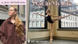 BTS with a TALENTED NYC BALLET STUDENT on SCHOLARSHIP: my day in the life! #ballet