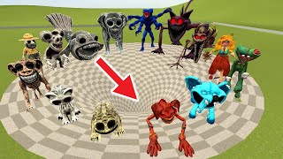 DESTROY UPDATE ZOONOMALY MONSTERS FAMILY & MONSTERS POPPY PLAYTIME 3 in BIG FUNNEL - Garry's Mod