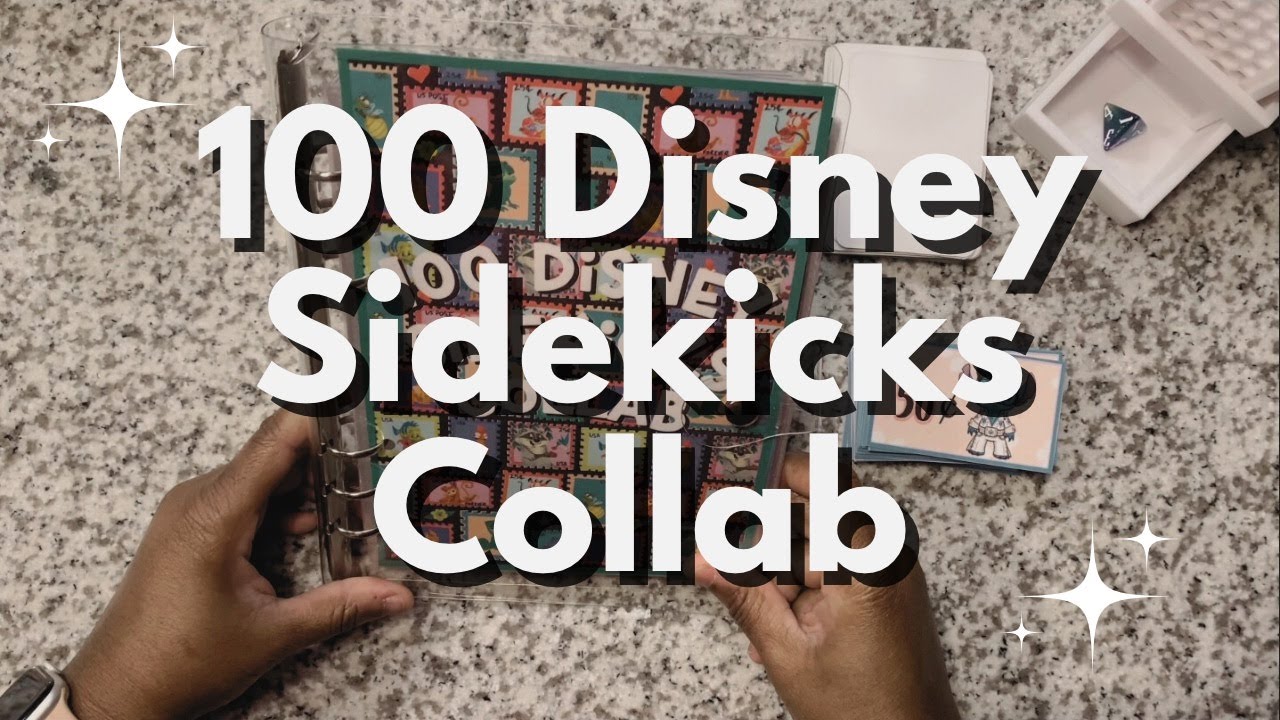✨100 Disney Sidekick Collab ✨| $20 | Saving with Friends | Making Saving Money Fun