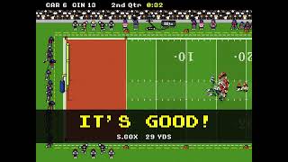 Retro bowl Bengles vs panthers week 2 matchup (bengles broadcast)