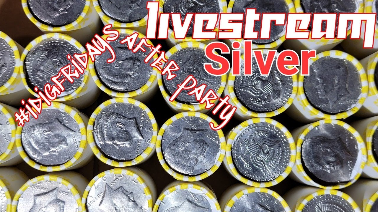 Idigfridays Live Silver Coin Roll Hunting YouTube