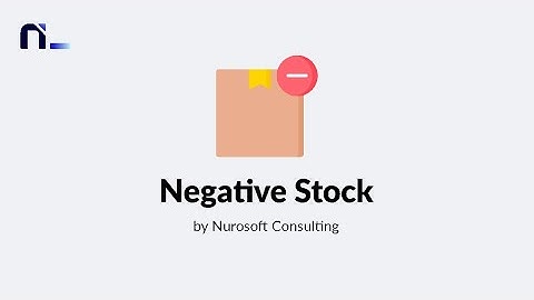 Negative Stock - Odoo 18 by Nurosoft
