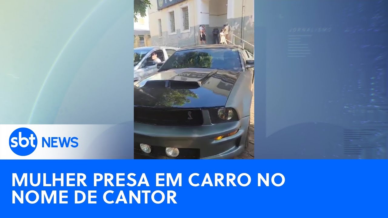 Mulher que dirigia carro do cantor Eduardo Costa é presa em blitz | #SBTNewsnaTV (30/08/24)