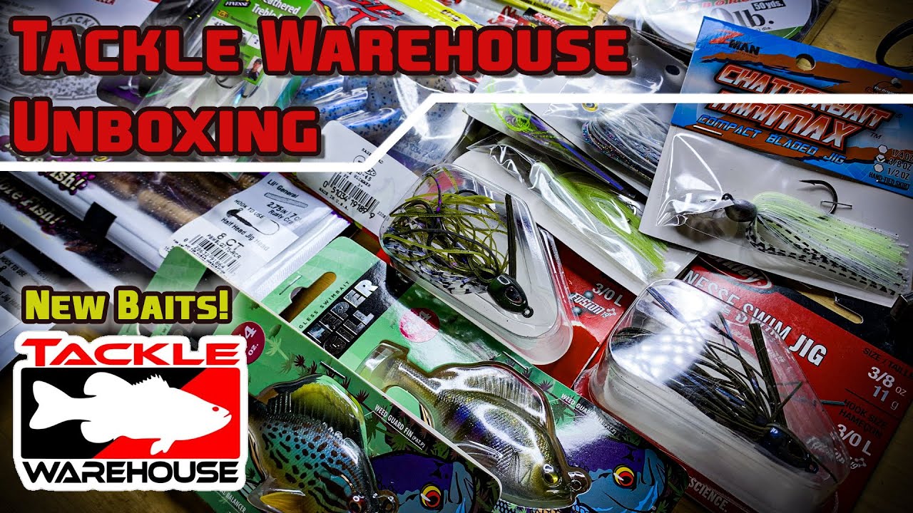 New Tackle Warehouse Unboxing! Fall Baits! (Megabass, Beast Coast