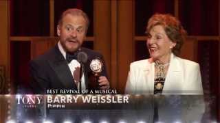 Acceptance Speech: Pippin producer Barry Weissler (2013)