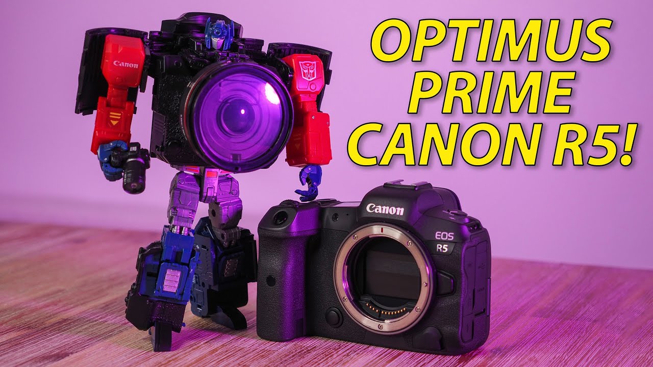 アメコミ　トランスフォーマー カメラ キヤノン「EOS R5」がトランスフォーマーに!? カメラの再現度を
