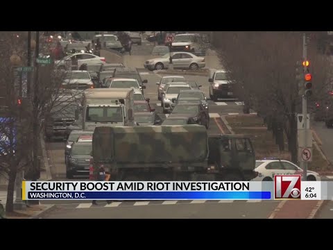 Security tightened at US Capitol ahead of Inauguration Day