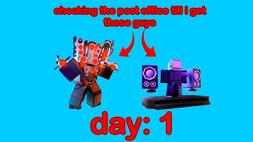 checking post office till i get hyper uts or dj tv man | Toilet Tower Defence