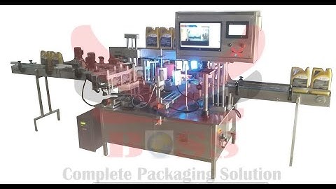 Double Side Labelling Machine With Camera Vision And Rejection