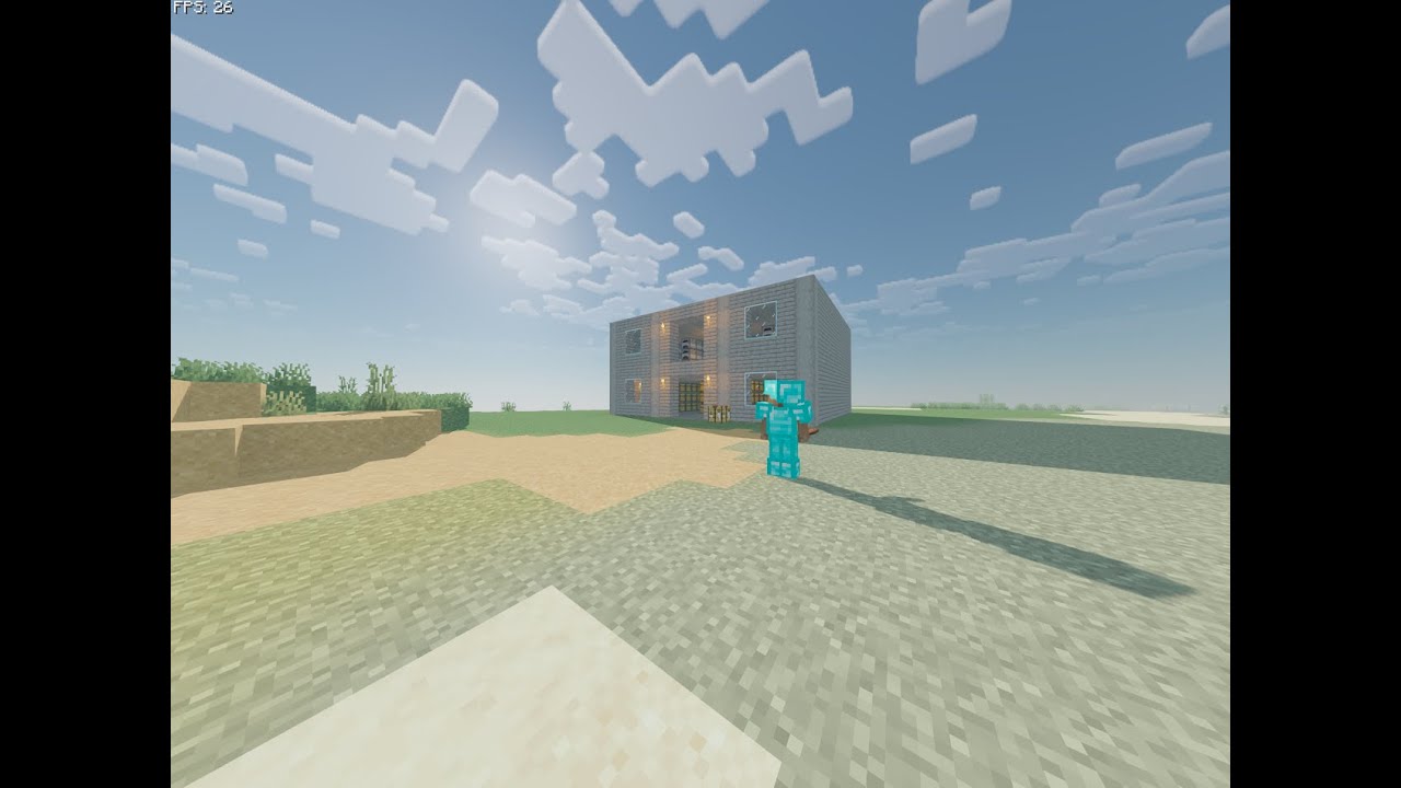 Minecraft | ss 1 tập 7 xây ruộng trong núi và làm 1 tầng kho lò nung ...