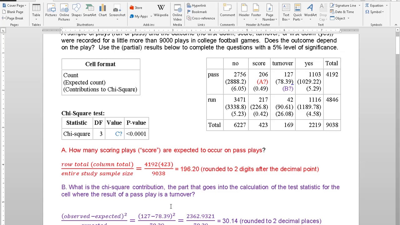 chi squared football plays youtube