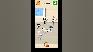 stickman thief troll puzzle game level 91#shorts #viral #trending #stickmanthief