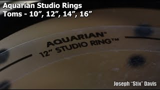 Aquarian® SR-SET2 Anillo Armónico Studio Rings™ Set: 10-12-14-16 video Aquarian® SR-SET2 Anillo Armónico Studio Rings™ Set: 10-12-14-16 video