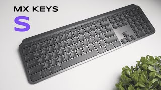 logitech mx keys s keyboard  - review