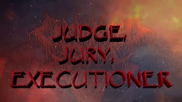 Cremated Souls - Judge, Jury, Executioner Lyric Video (2020) - Masterpiece of the Inverted One