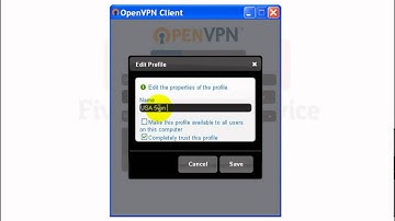 OpenVPN Setup - Video tutorial - WIndowsXP and Windows7