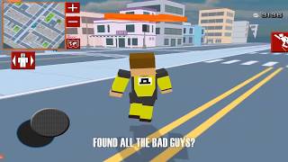 Blocky Superhero Villain Destroyer - HD Gameplay Video screenshot 1
