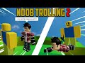 NOOB TROLLING 2!!! | Roblox Skywars