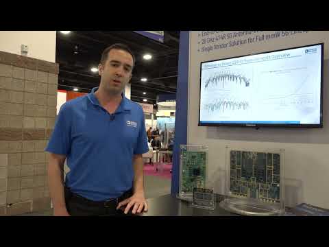 IMS 2022 Demo: 7.2 split 5G O-RAN mmWave System from ADI