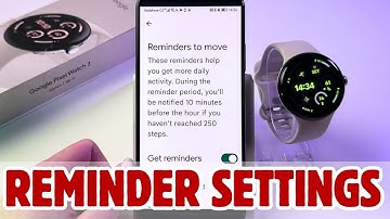 Google Pixel Watch 3 - Easy Guide to Enable or Disable Move Reminders