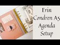 Erin Condren A5 Agenda Setup