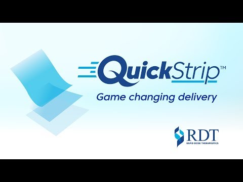 Game-changing drug delivery I QuickStrip™