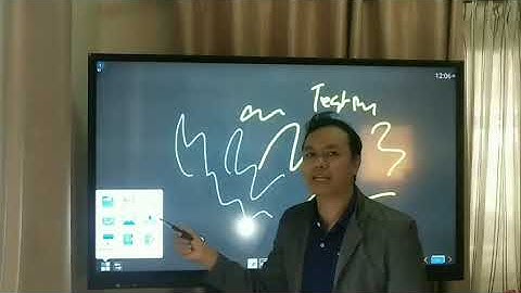JCVISION JCTOUCH Interactive Flat Panel Display| IFP |Interactive Smart Board Demo in Thai language2