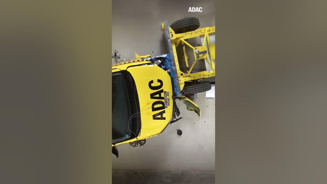 Eindrücke vom ADAC Crashtest unseres Straßenwachtautos VW Caddy V 😲 