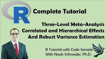 How To: Three Level Meta-Analysis, Correlated & Hierarchical Effects & Robust Variance Estimation