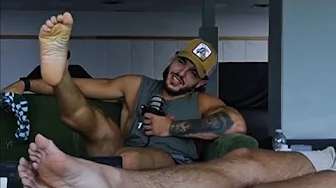 BEST Podcast Male Feet Videos Ever 4 #barefoot