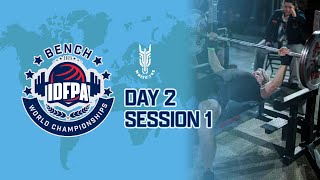 2025 IDFPA Bench World Championships Day 2, Session 1